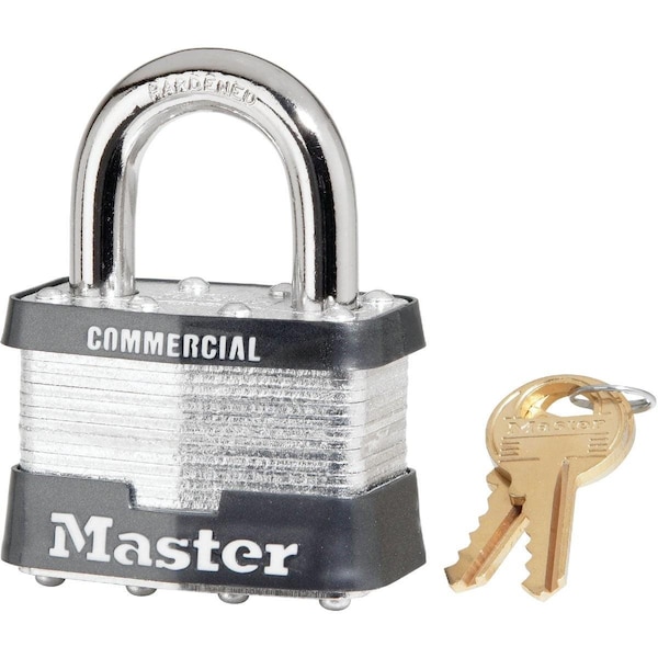 A201 2 In. W. 4-Pin Tumbler Keyed Alike Padlock